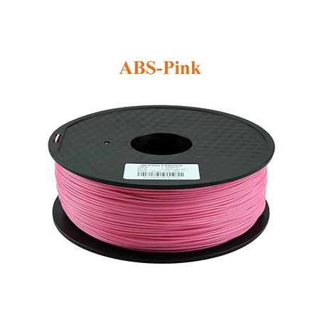 ABS-Pink Высокая производительность 3d Принтер Нити ABS 1 кг/рулон 1,75 мм различных цветов опционально производитель продает непосредственно наиболее экономичный ABS - Цвет: ABS-Pink
