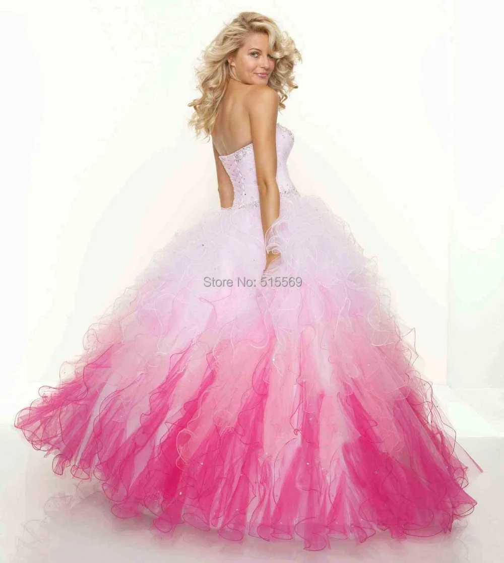 Big Puffy Black Prom Dresses