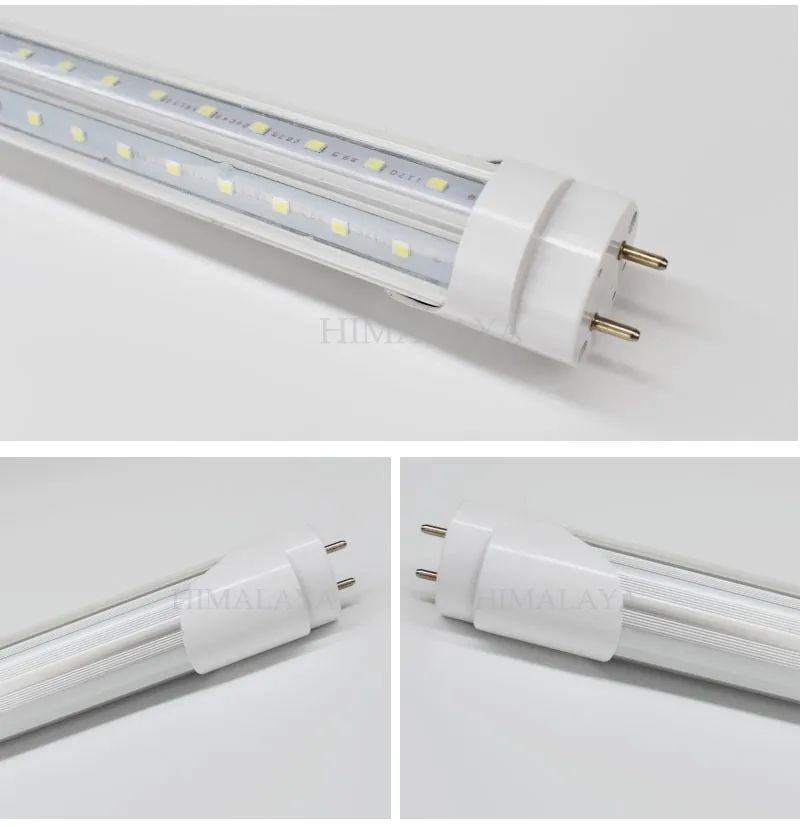 Toika 100 шт./лот 2ft 0.6 м 20 Вт LED T8 LED Light Tube V-образный LED T8 лампа красный/зеленый/синий 2ft 600 мм SMD2835 AC85-265v ce и rohs