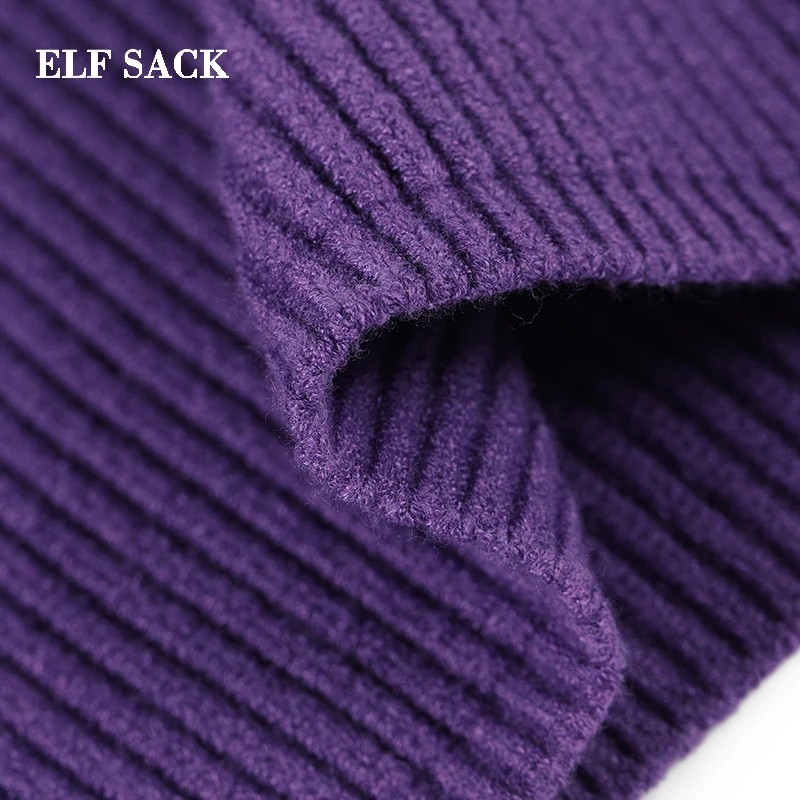 ELFSACK Новое Стильное женское платье Женский комплект 2 шт. сетчатые топы и вязаное