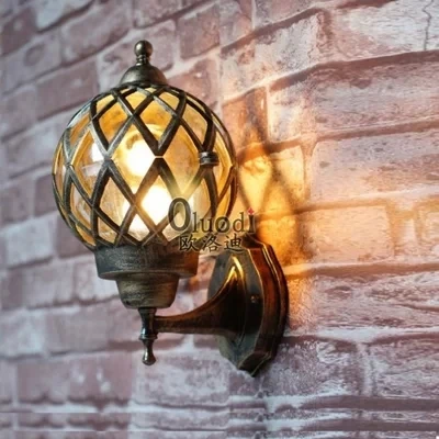 

Outdoor wall lamp waterproof outdoor balcony lights decoration lamp garden lights fashion vintage wall lamp Free shipping