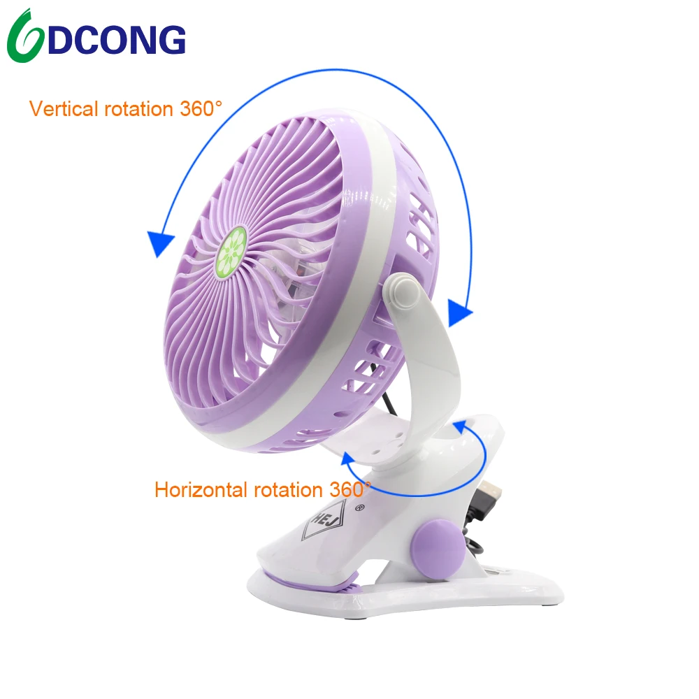 

DCONG 6Inch Portable Fans Mini Ventilador USB Table Fan For Office Home School USB Electric User-Friendly