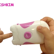 Электрические детские безопасные ножницы для маникюра Резак Маникюр Педикюр контейнер для удаления лака лучшие детские подарки для детей FISHKIM