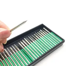 Cheap 30pcs Burs Diamond Rotary Burr Bits Grinding Head Set For Dremel Carving Engraving Accessories Power Tool 2.35mm Cheap 30pcs Burs Diamond Rotary Burr Bits Grinding Head Set For Dremel Carving Engraving Accessories Power Tool 2.35mm