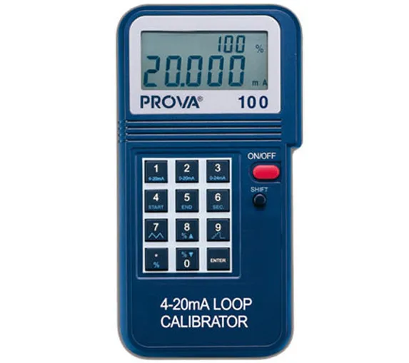 

TES Calibrator Monitor Meter PROVA-100 Process Loop 4-20ma PROVA100