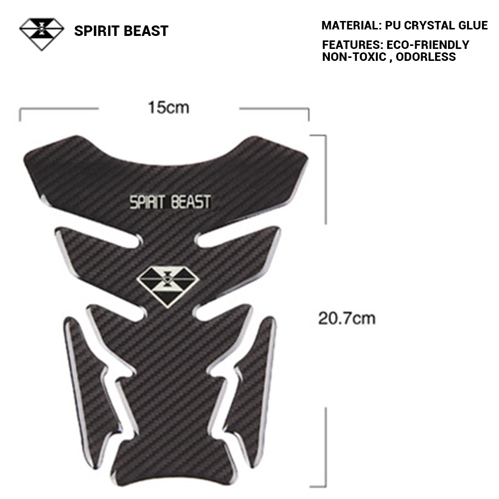 Стикер для мотоцикла SPIRIT BEAST Moto Feul Tank Pad rbike sticker s Moto Pegatinas Переводные картинки для мотоцикла - Цвет: A