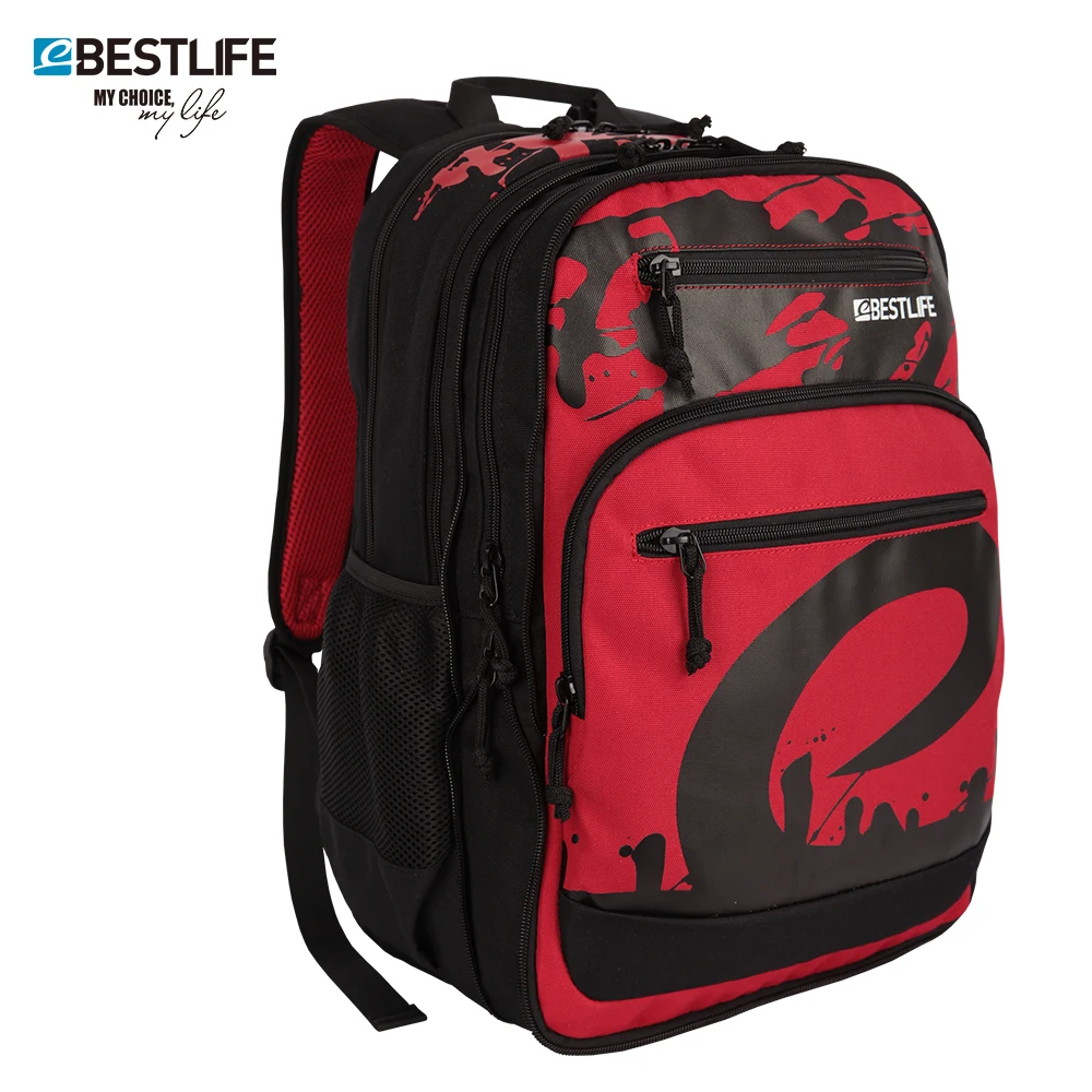BESTLIFE полиэстер Mochila Escolar Мода для мужчин и женщин ноутбук Печать Рюкзак подростковый большой емкости Дорожные школьные сумки/рюкзак