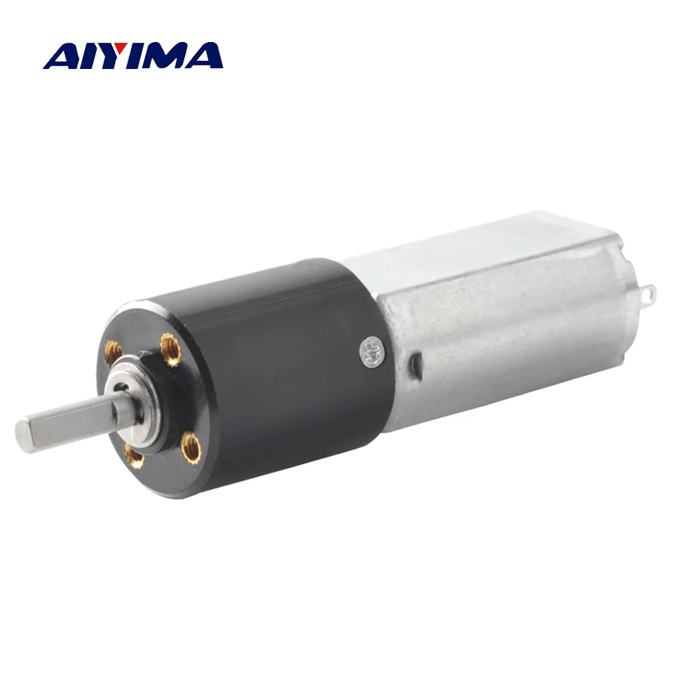 

AIYIMA 5V DC Miniature Brush Motor Planetary Gear Precision Reduction High Speed Model 16MM Diy Turns Intelligent Electronic