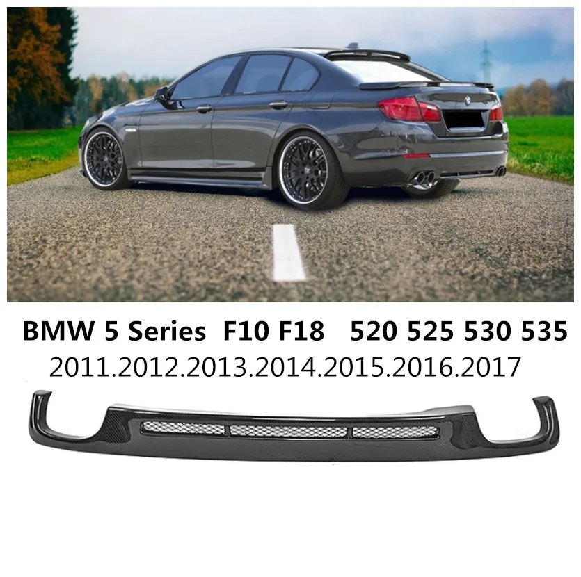 Задний спойлер для BMW 5 Series F10 F18 520 525 530 535 2011 2017 из углеродного волокна