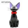 Hotuocho Black Cat Saving Box Animal Figurines Money Box Animal Coin Bank Home Decor Modern Style Piggy Bank Figurines Kids Gift ► Photo 2/6