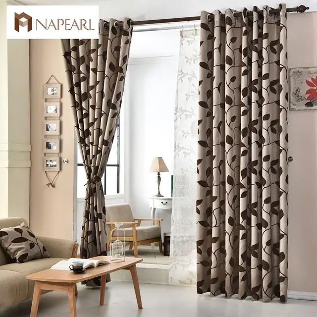 NAPEARL Europese jacquard gordijnen keuken deur balkon gordijnen ... NAPEARL Europese jacquard gordijnen keuken deur balkon gordijnen ...