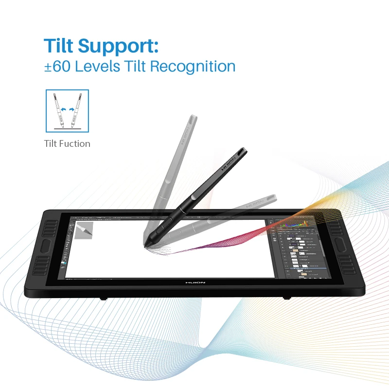 HUION Kamvas Pro 22 2019 ручка планшетный монитор Графика чертежная Дисплей для контроля