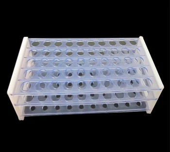 

free shipping laboratory equipment plastic tube stand 50 wholes 16mm