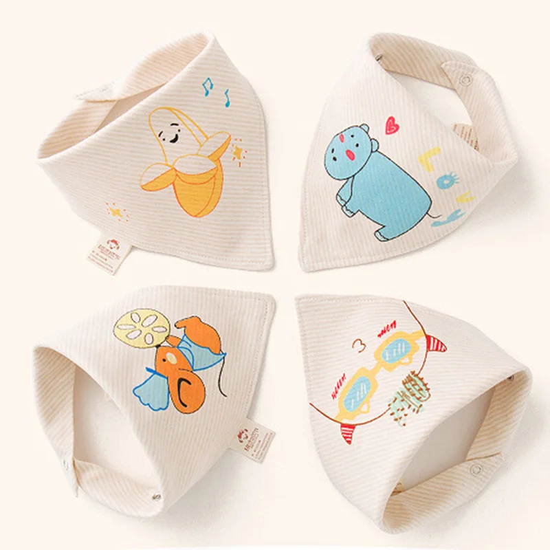 4 pcs New Baby Bibs Cute Hippo Bib Printing Burp Print Handkerchief Washcloth Breastfeeding Towel Squarescarf Baby Stuff 4 pcs New Baby Bibs Cute Hippo Bib Printing Burp Print Handkerchief Washcloth Breastfeeding Towel Squarescarf Baby Stuff