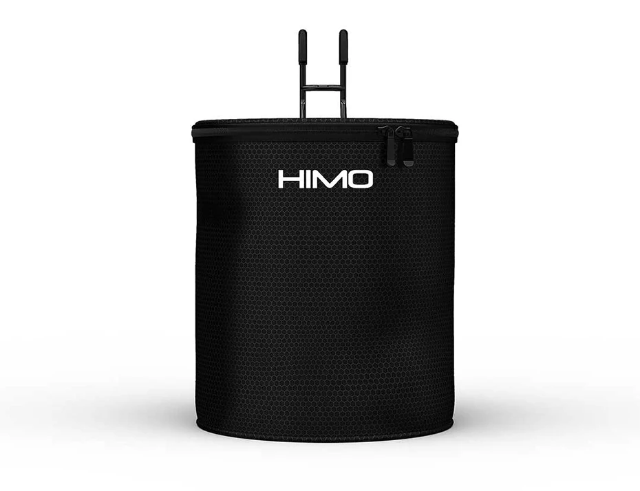 HIMO Водонепроницаемая головка для хранения Передняя сумка электрический скутер холщовая серия универсальная баскетбольная корзина с высокой емкостью 12 л - Цвет: Black