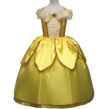 Kids Carnival Clothing Beauty And The Beast Bella Princess Cosplay Costumes Girl Christmas Halloween Party Long Dresses Children цена Kids Carnival Clothing Beauty And The Beast Bella Princess Cosplay Costumes Girl Christmas Halloween Party Long Dresses Children цены онлайн