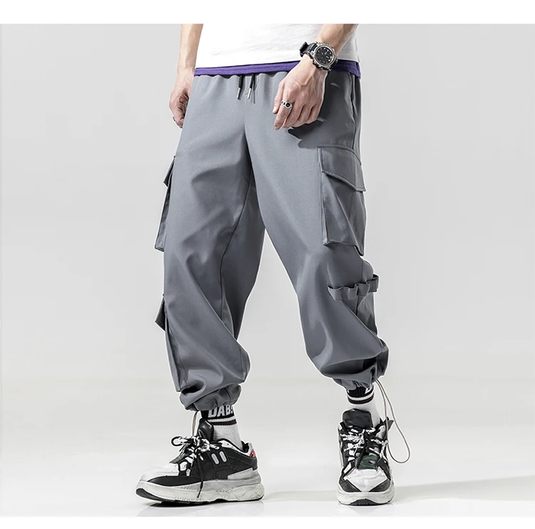 LAPPSTER мужские японские уличные черные брюки карго шаровары комбинезоны мужские s хип хоп трико для мужчин брюки спортивные штаны INS
