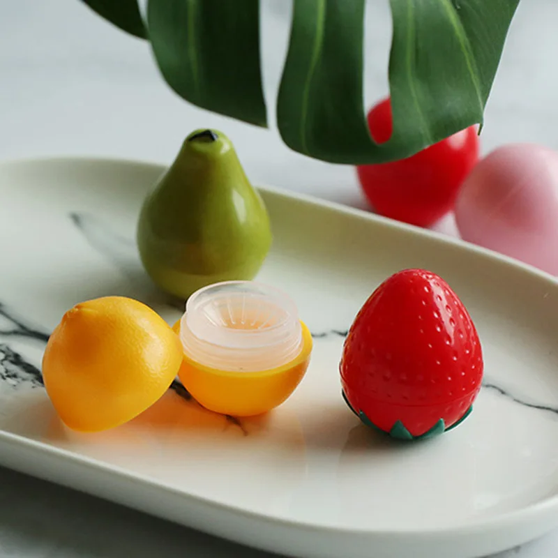 3D чехол для контактных линз с фруктами, модная коробка для контактных линз, милый Контейнер для объективов, M-1552