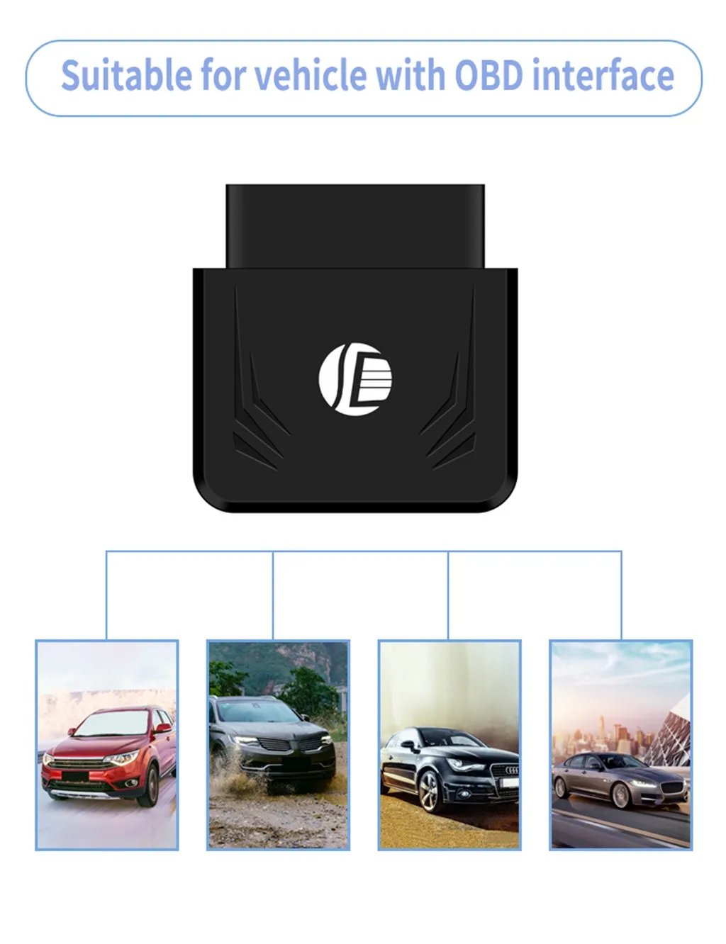 Франшиза gps Excelvan TK306 автомобильный gps GSM/GPRS трекер OBD интерфейс автомобиля локатор слежения Devic на базе MBS для мото автомобиля