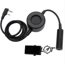 Z-Tactical TCI PTT for Kenwood Version Tactical Airsoft Hunting Military Radio Walkie Talkie Headset baofeng UV5RE Motorola Icom