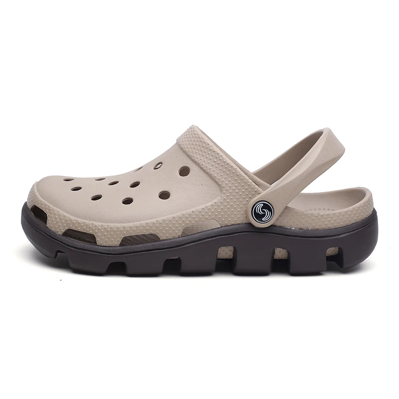 Allwesome Croc Shoes Beach Clogs Massage Slippers Flip Flops Men Summer Garden Shoes Gladiator Sandalas Zapatos De Hombre