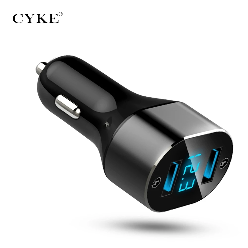 

CYKE 36W Quick Charge 3.0 Car Charger Dual USB Charger 2 Port Support Qualcomm QC3.0 for Samsung Galaxy Xiaomi Car Accessories