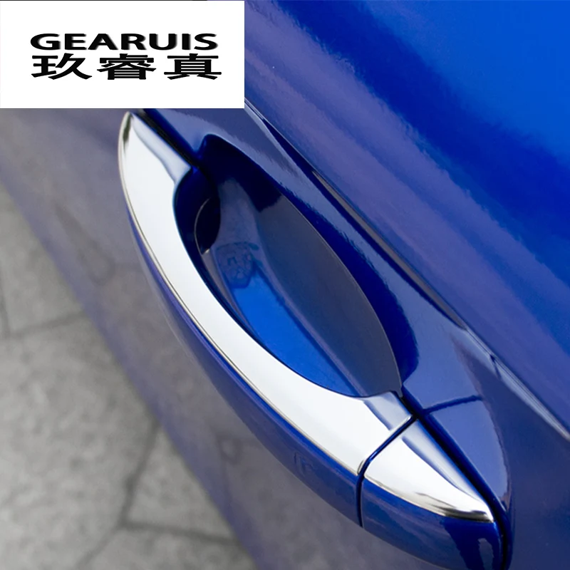 car styling trim door handles cover stainless steel sticker Exterior decoration For Audi A3 8V A4