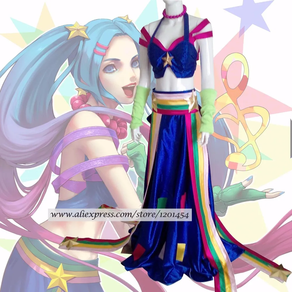 Lolアーケードソナステンレスbuvelle Mavenスキンコスプレ衣装送料かつら Sona Cosplay Lol Cosplaycosplay Lol Aliexpress