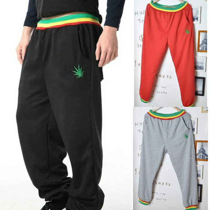 1020 Men hiphop Swag Dance Pants Harem Loose Reggae Baggy Calca