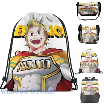 

Funny graphic print shoulder Bags women lemillion mirio togata (2) Single shoulder backpack travel for men Gym Bag