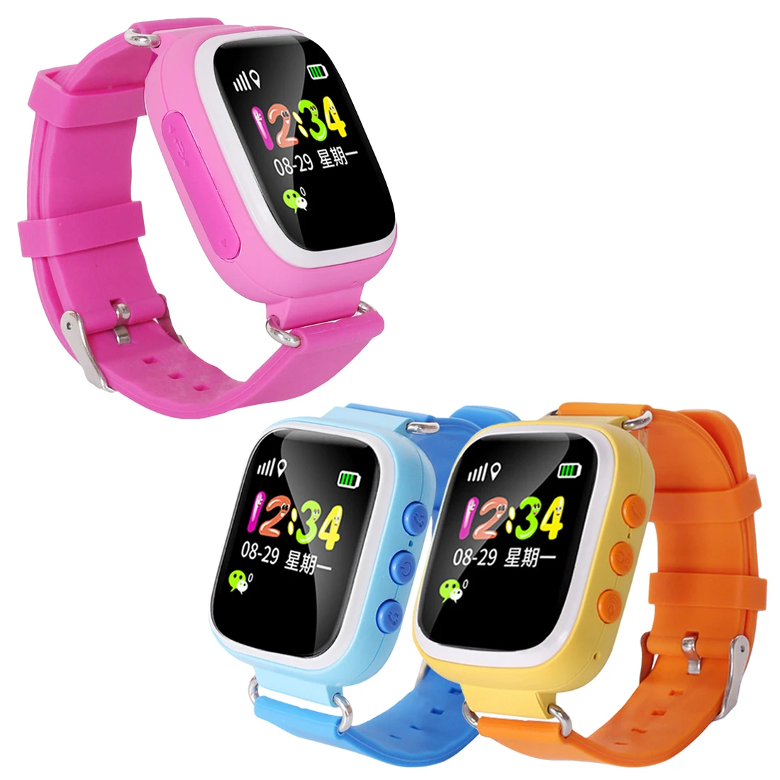 

Multi Function Children Smartwatch Russian English SOS Call Location Finder Locator Tracker Anti Lost Monitor Smartwatch
