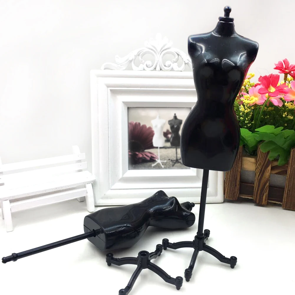 

20Pcs Display Holder For Toy Doll Dress Clothes Gown Mini Stand Mannequin Model Doll Toys Display Clothes Mannequins