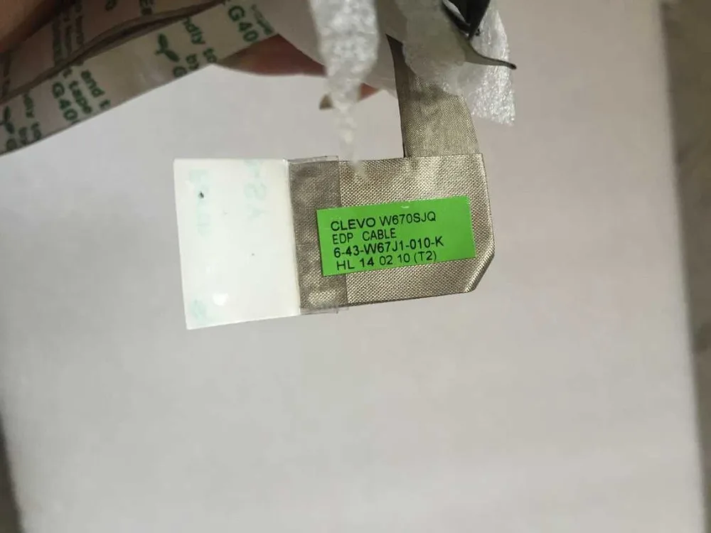 Бесплатная доставка новый оригинальный кабель Clevo W670SJQ EDP 6-43-W67J1-010-K sh1.0 15*2 30p до