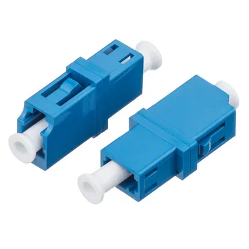 

50pcs/lot LC-LC Fiber Optic adaptor FTTH DX SM LC UPC Flange Connector,FTTH Fiber Optic Fast Adapter