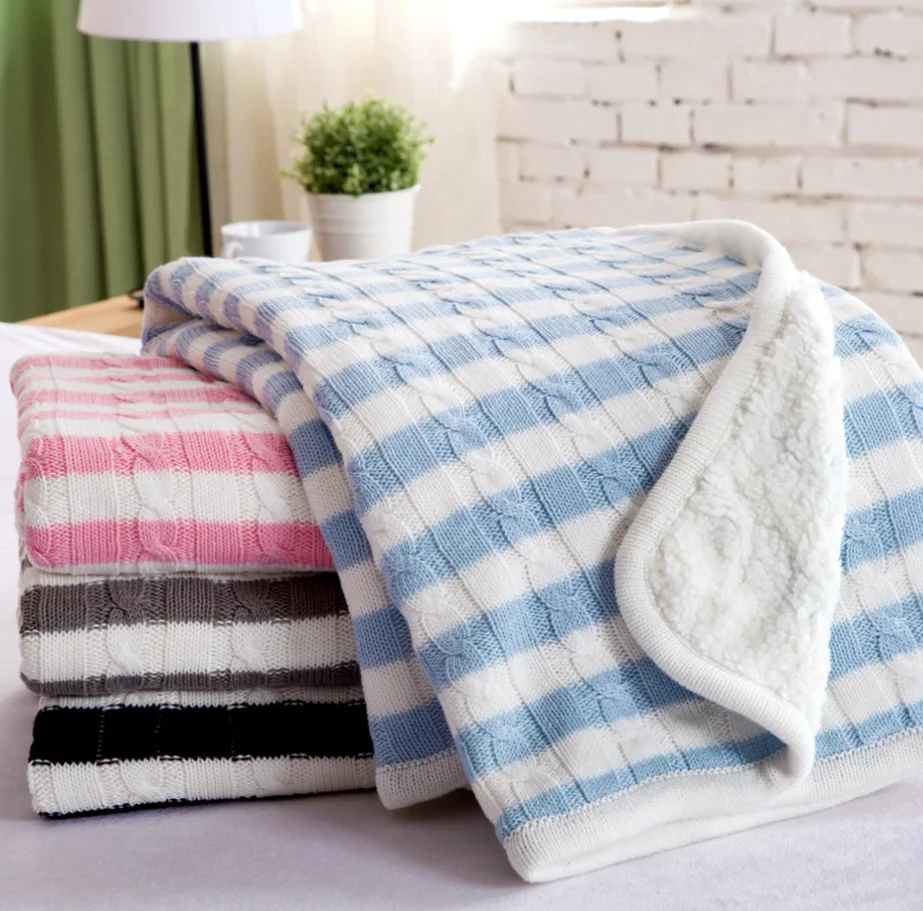 Online kaufen groÃhandel blue white striped sofa aus china blue ...