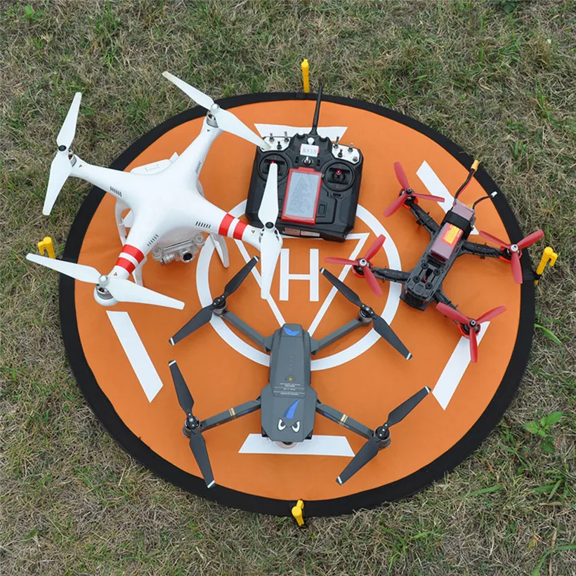 Новинка посадочная площадка Helipad Складная для DJI Phantom 4 3 Mavic Pro Дрон RC Quadcopter Прямая