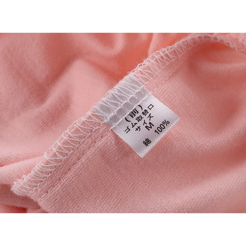 Summer 100% Knitted Cotton Home Pants Women Sleep Bottoms Cute Pink Elastic Casual Pajama Pants Womens Pijama Mujer Trousers