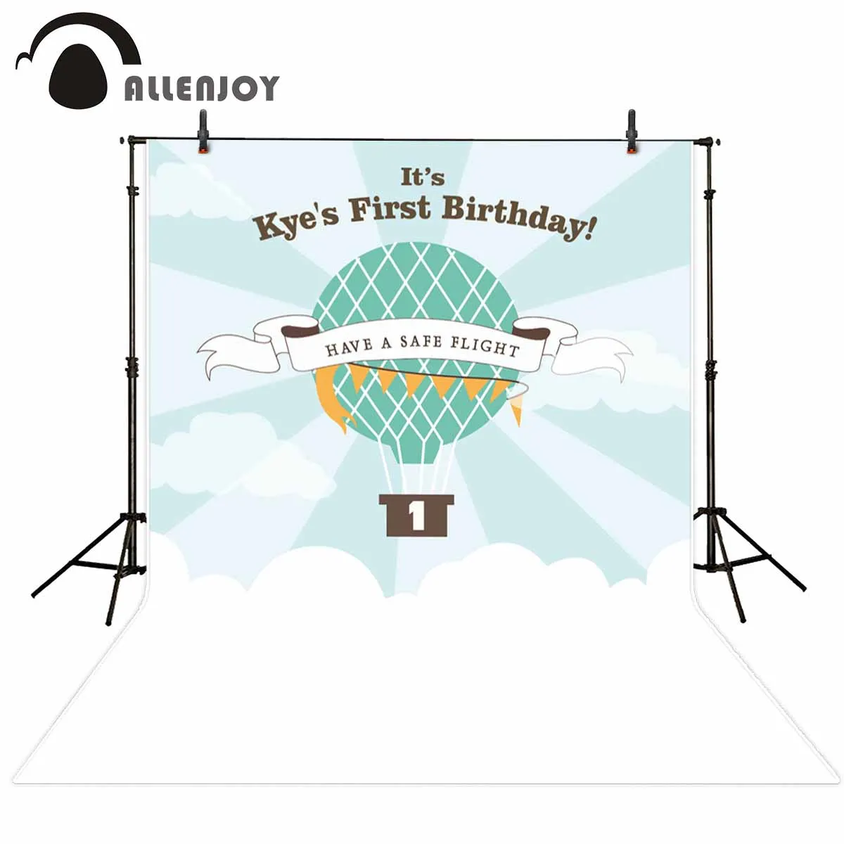 Allenjoy фоны для фотосъемки воздушный шар День рождения фон ребенка настроить
