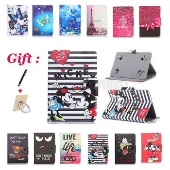 

Universal 10.1 inch Cartoon Pu Leather Stand Case For Chuwi Hi10 Hi9 Air Pro/Hipad HiBook Pro 10.1" Tablet Cover + 2 Gifts