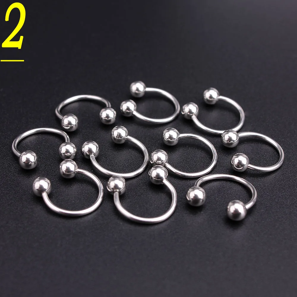 20Pcs Women Fashion Silver Stainless Steel Sexy Jewelry Body Jewelry