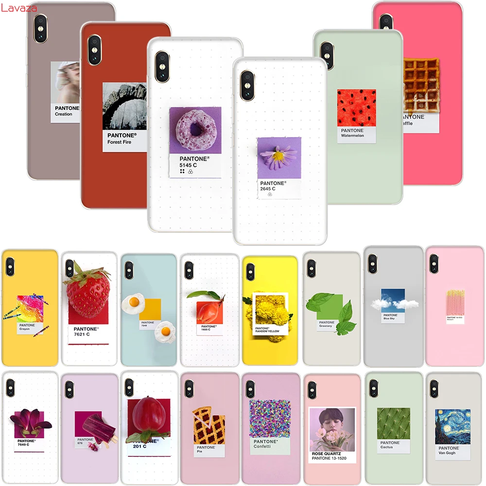 

Pantone Candy Color Fruit Hard Phone Case for Xiaomi Mi 9T A3 Pro for Redmi 7A K20 Note 8 Pro Cover