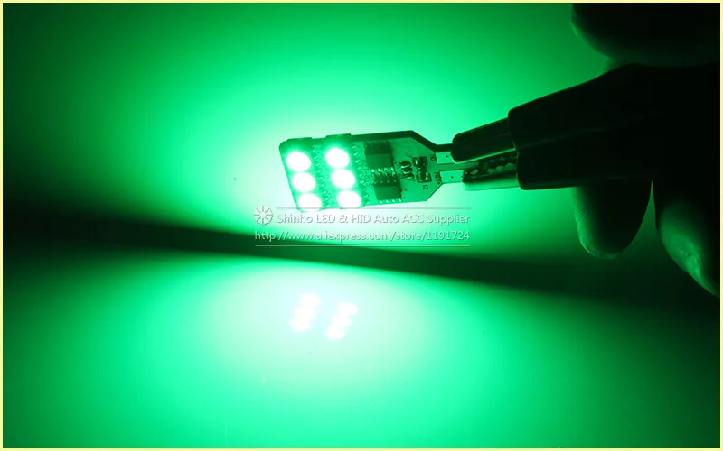 5050 SMD RGB T10 194 168 W5W автомобильный клиновидный для салона светильник лампа 12