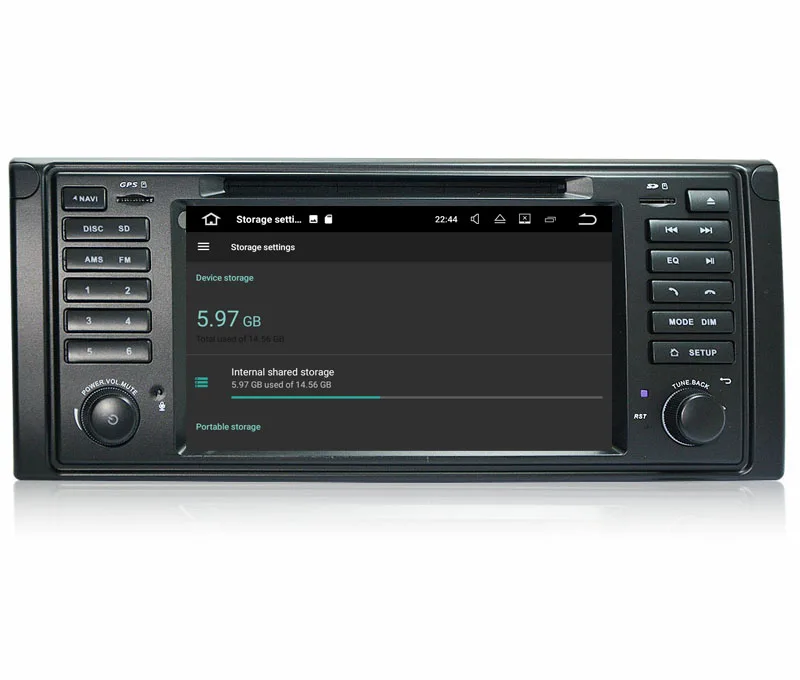 Clearance Android 7.0 Quad Core GPS Navigation 7"Car DVD Player for BMW E39 X5 M5 1997-2003 with BT RDS Radio SWC USB SD 3G WIFI Canbus 23