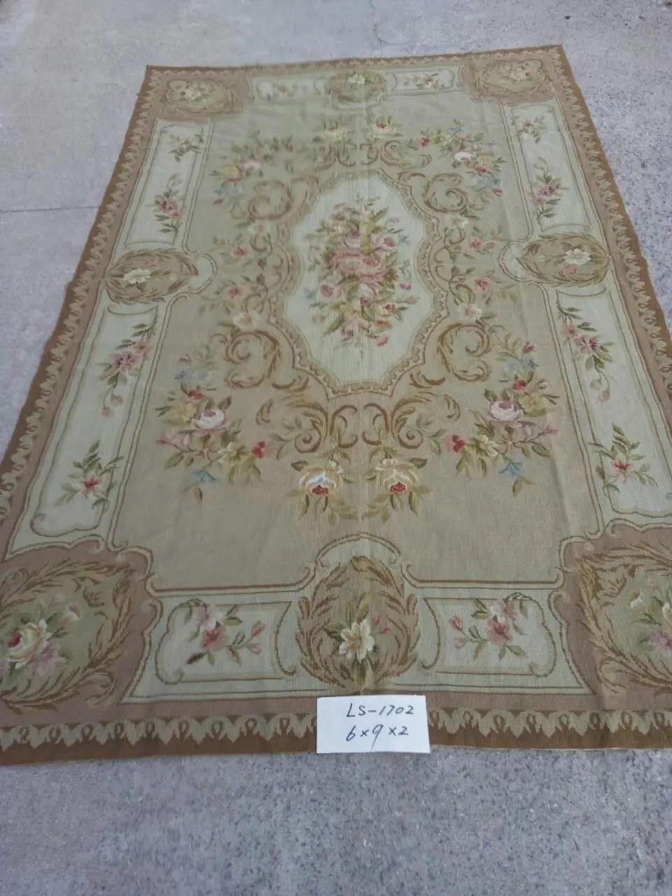 Free Shipping 10k 6 X9 Handmade Carpets Needlepoint Woolen Rugs Handmade Carpets Needlepoint Woolen
