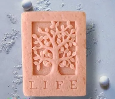 

New LIFE tree S0216 Craft Art Silicone Soap mold Craft Molds Handmade soap molds