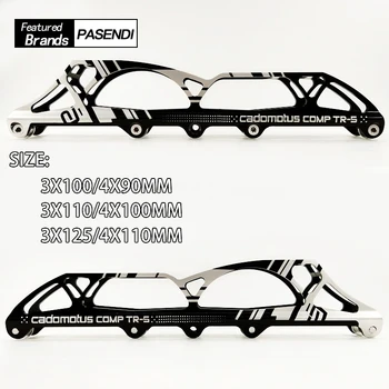

Professional Speed Skate Frame 3x125 Or 4x110 Chassis Original Aluminum Stripes Hold Frame Roller Adult Skate Accessories