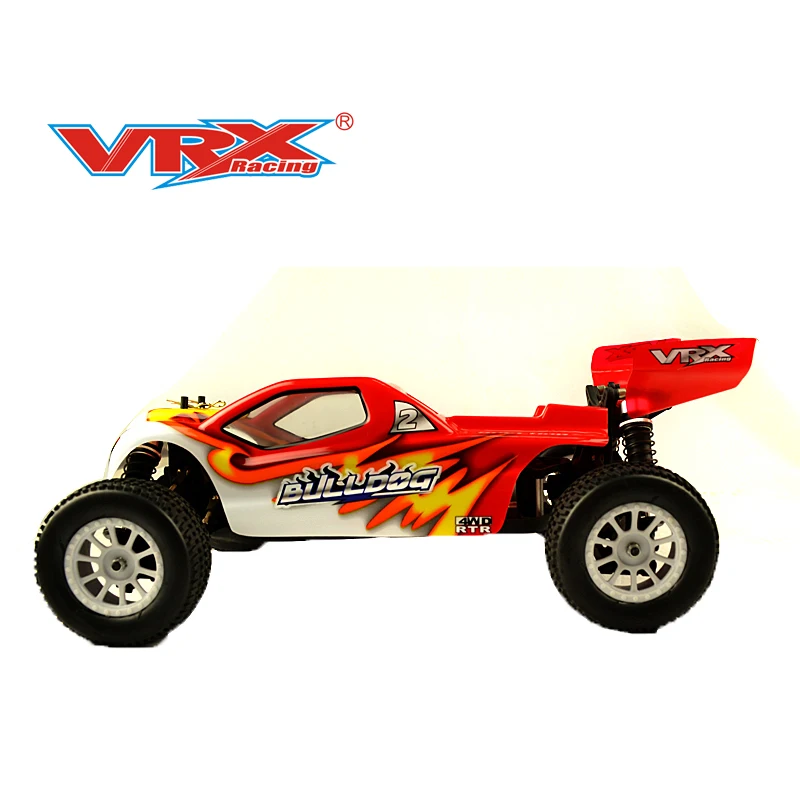 Бульдог машинка на пульте управления nitro 1/10 VRX Racing бульдог N2 RH1022 1/10 весы деталь нитро-двигателя Himoto Redcat truggy с двумя скоростями бульдог с 18 Двигатель rc автомобиль 4wd