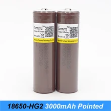 Original 18650HG2 3000mah with pointed NO PCB font b Electronic b font Cigarette Rechargeable battery power