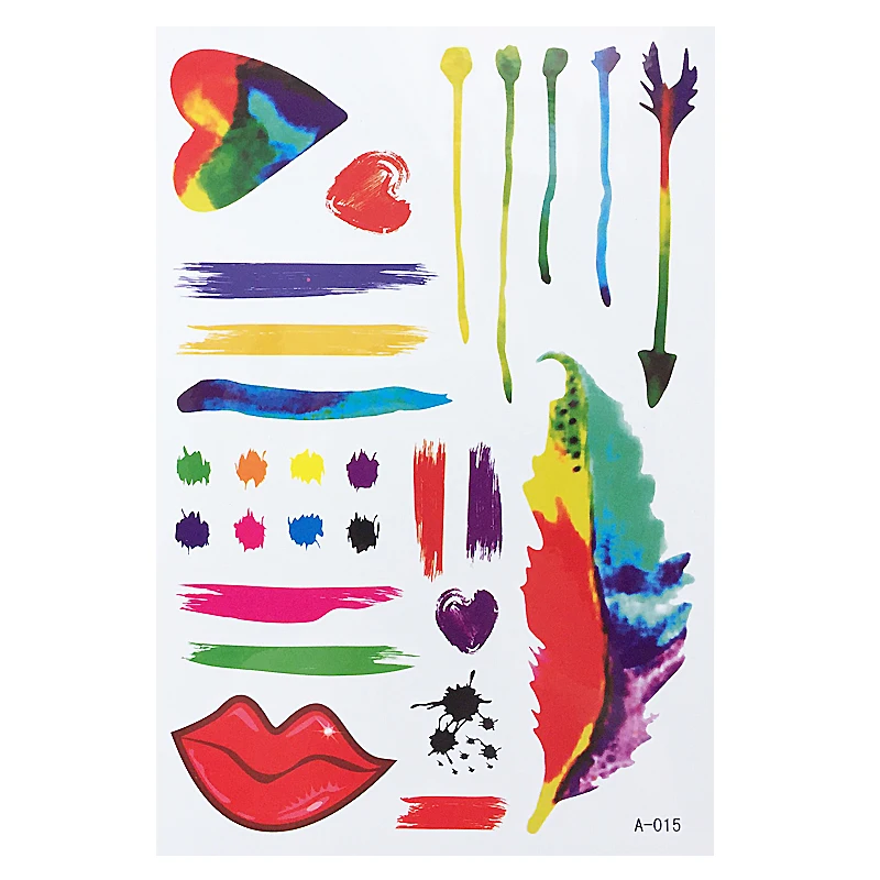 

Temporary Tattoo Sticker Body Art For Graffiti ink