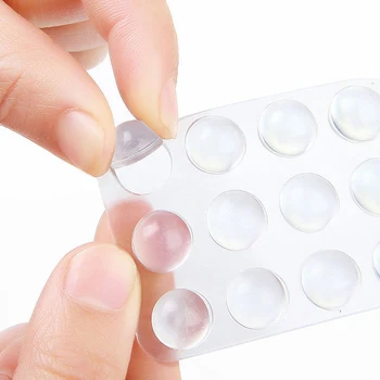 

Transparent Anti Slip Silicone Shock Absorber Soft Cushion For Closestool